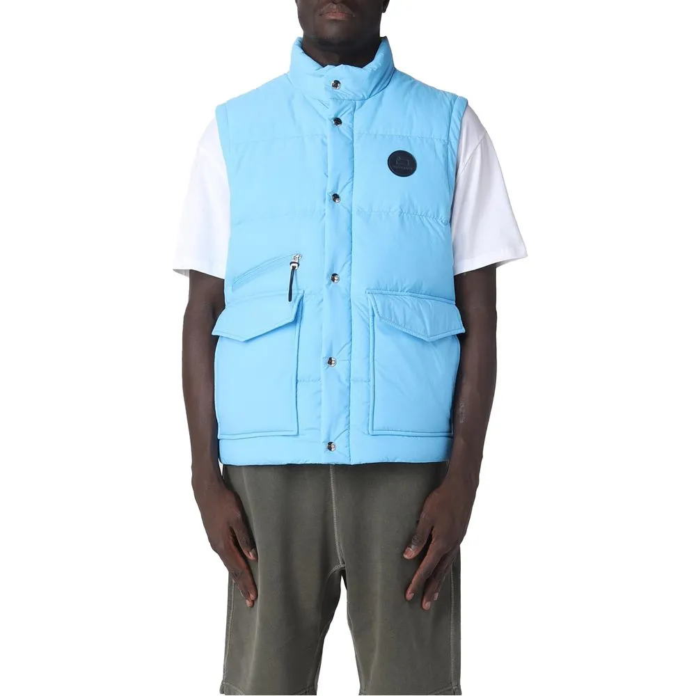 Woolrich blue Polyester Men's Vest
