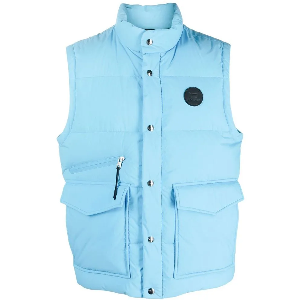 Woolrich blue Polyester Men's Vest