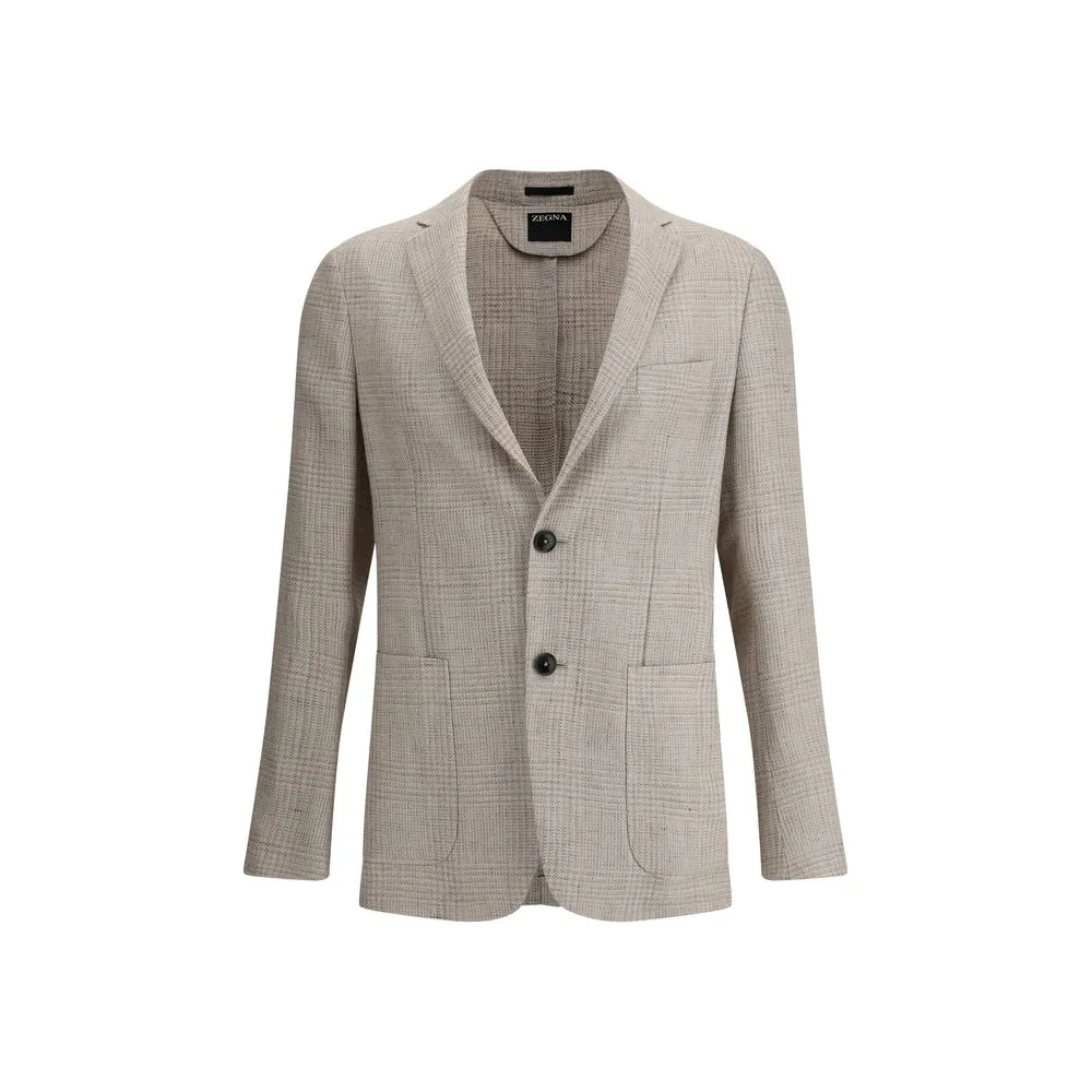 ZEGNA Luxury Blazer Men's Jacket